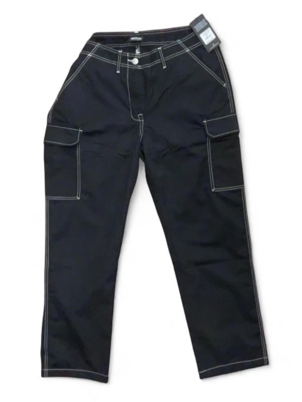 Brand new true religion black jeans with white stitching size 36 cargo